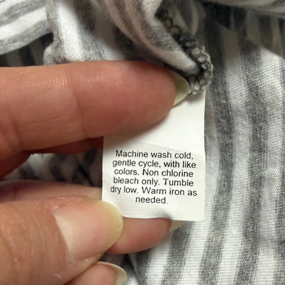 J. Crew 100% Cotton T-shirt Stripes size Small